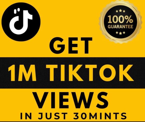 TikTok 1M Views In Just 30min